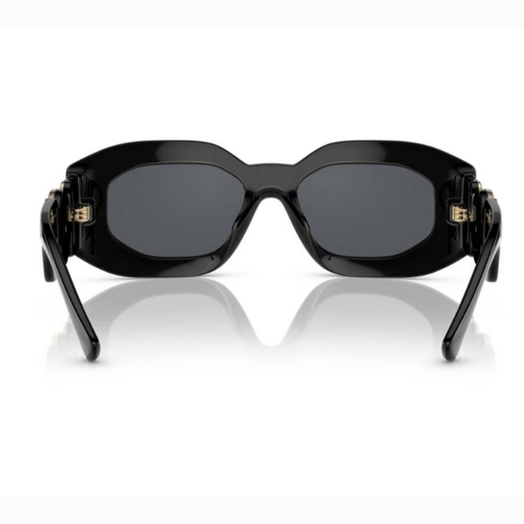 NEW VERSACE UNISEX SUNGLASSES VE4425U GB1/87 MOD VE4425U BLACK - Picture 9 of 12